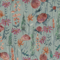 Florabunda Cornflower Upholstered Pelmets
